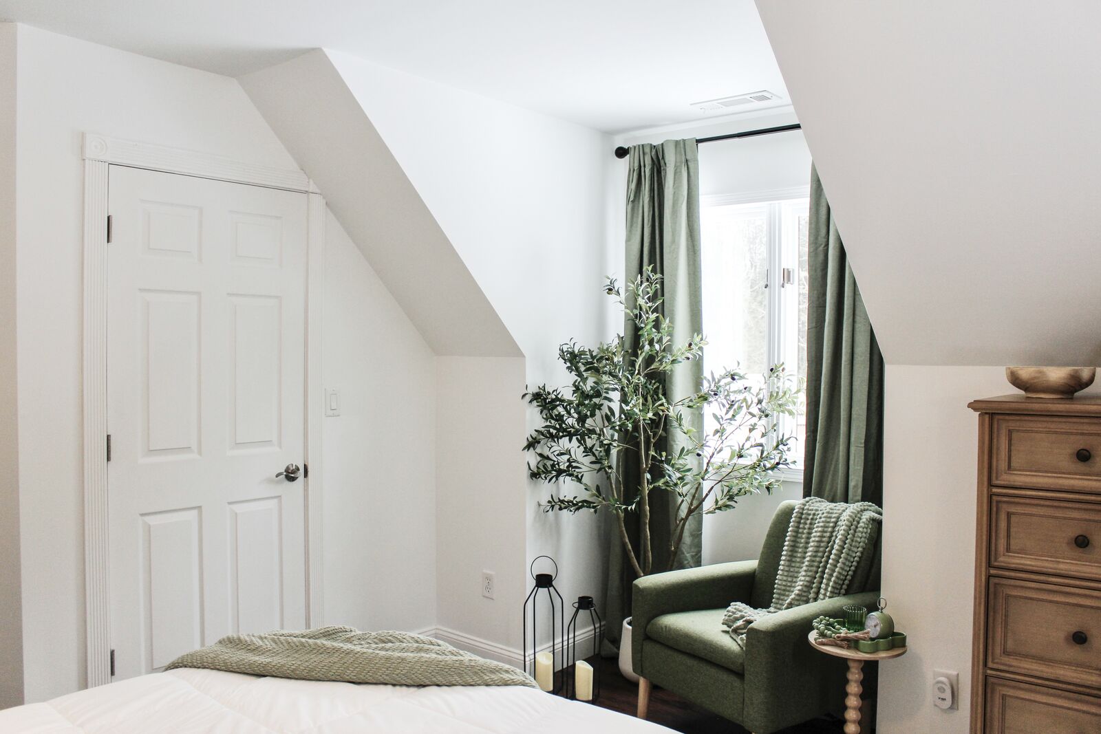 Sage bedroom alternate view