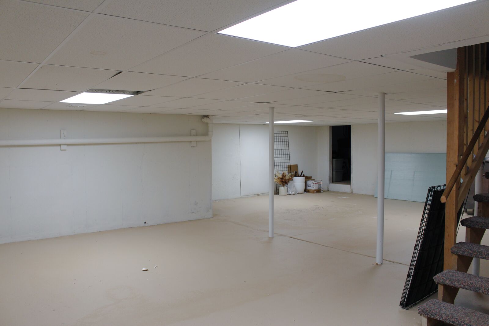 Walk-in storage closet